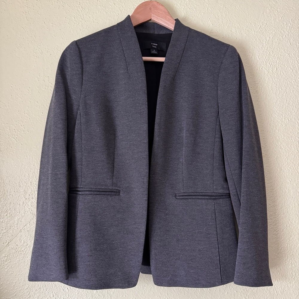 J Crew Going-Out Blazer in Stretch Twill